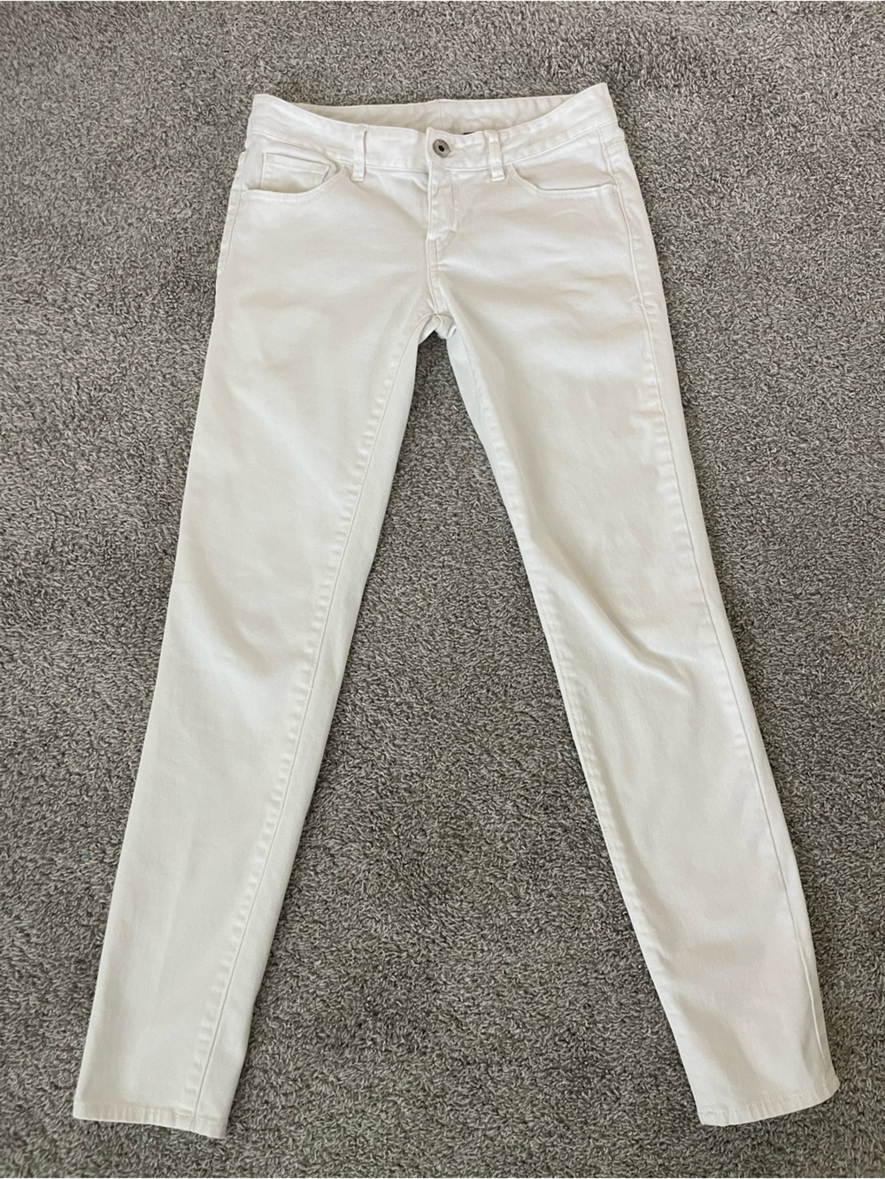 A/X Armani Exchange Women's White Skinny Jeans